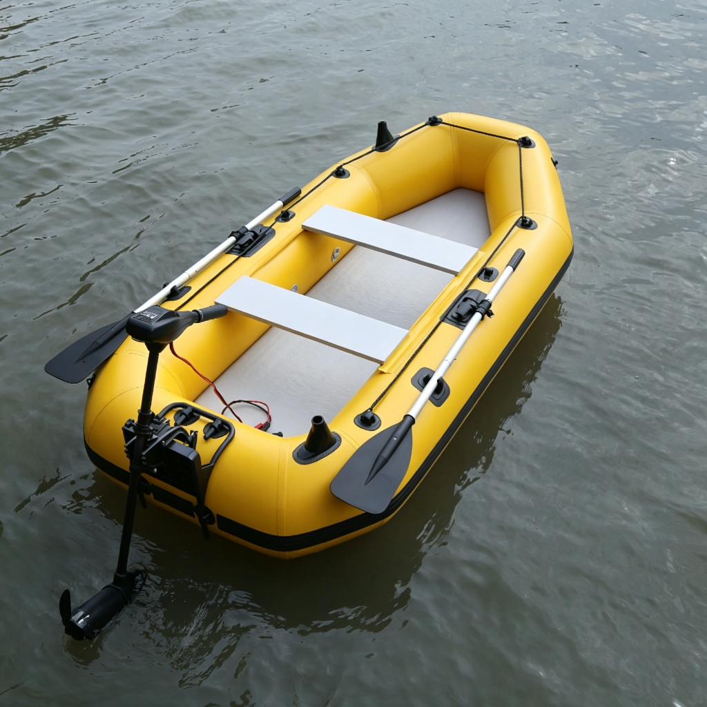 New Model Inflatable Kayak 3M  - Fishing Boat Inflatable ulasan dan harga