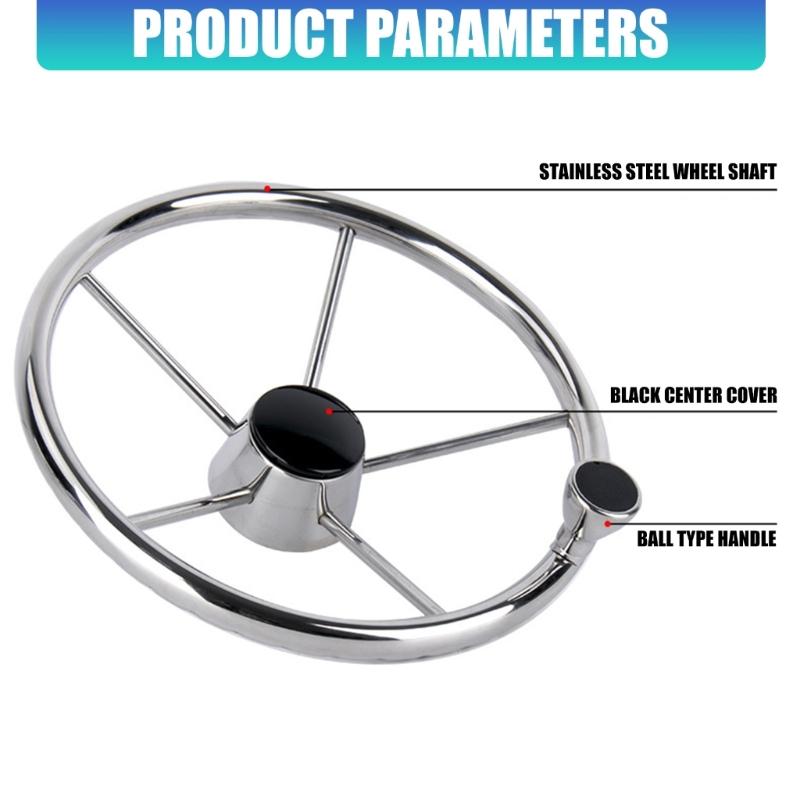 Marine Boat Steering Wheel Wit - Fishing Boat Steering Wheel ulasan dan harga