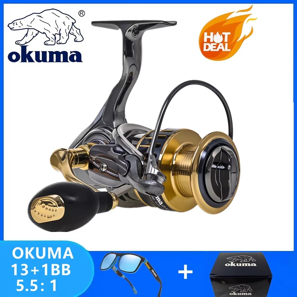 Okuma Original All Metal Fishi - Fishing Boat Steering Wheel ulasan dan harga